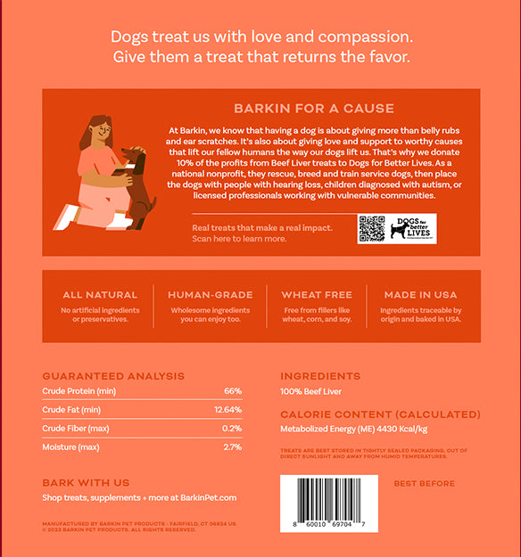 BEEF LIVER FREEZE-DRIED TREAT