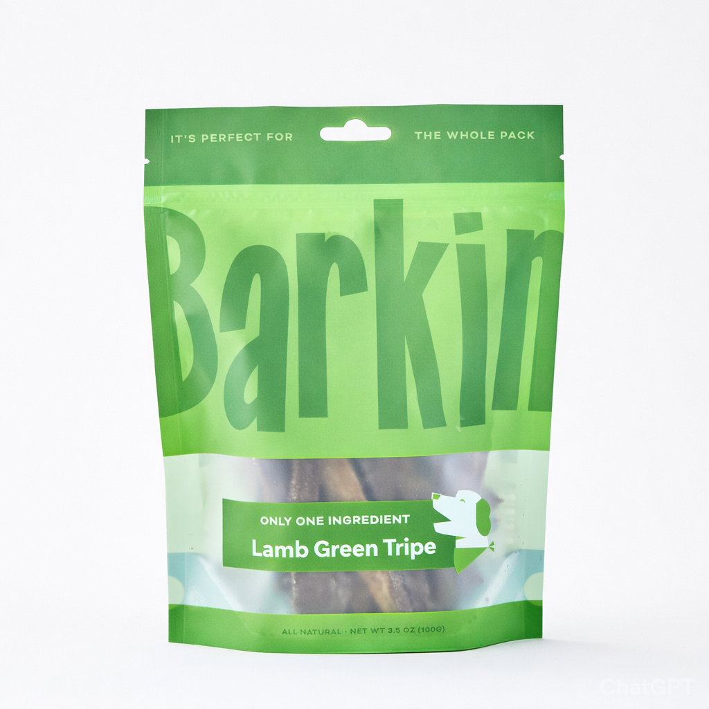 LAMB GREEN TRIPE SINGLE INGREDIENT CHEW